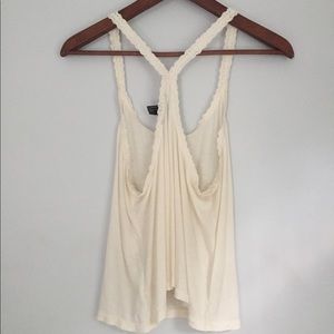 Forever 21 | Flowy Razorback Tank with Lace Detail